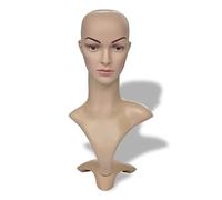 GénériqueTête de Mannequin pour Femme A,Entreprise & Industrie,Commerce de détail,Mannequins de présentation,Beige,1.5KG,30020