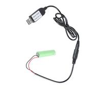 Generisch 1,5V Batterie Alternative USB 5V2A vers 1,5V AA LR6 Batterie Bloc d'alimentation Fil Installation Facile Piles Bloc d'alimentation Adaptateur