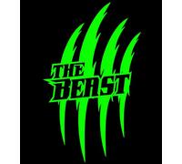 Generisch 1 autocollant Monster Kralle pour moto, voiture, The Beast OEM Devil Tuning ee