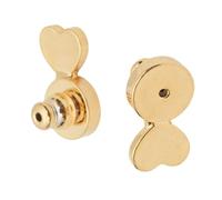 Generisch 1 paire de boucles d'oreilles stabilisateurs plaqués or | Fermoirs de boucles d'oreilles tendance avec structure métallique, adaptés pour les boucles d'oreilles lourdes et pendantes