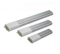 Generisch 1pc 2G7 4W 120mm 6W 152mm 8W 165mm 10W 220mm 4Pin Table Bureau Lecture Bar Tube Lumière, Intérieur Prise Horizontale LED Ampoule,Cold White,4W 120mm