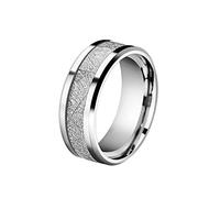 Generisch 2 Bagues Mors Argent Bague Personnalité féminine Bague Bague Amies Bijoux de Main Simple Femmes Bagues pour Argent