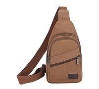 Generisch 2022 Hommes Décontracté Couleur Unie Simple Une Épaule Sac à Bandoulière Sacs Cintre, a, Taille unique
