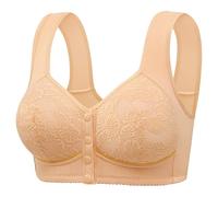 Generisch 2025 Bandoulière transparente confortable pour femme, sans fil, dos nu, sans éponge, avec bretelles convertibles, petite, beige, 50