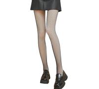 Generisch 2025 Bas résille noirs double tissu pour femme, collants résille pour femme, collants résille taille unique, convient à tous, 120 g collants marron 40 deniers, gris, taille unique