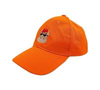 Generisch 2025 Baseball Garçon Chapeau Extérieur Décontracté Bébé Chapeau à Capuche Petit Protection Solaire Chapeaux Football Casquette, Orange, taille unique