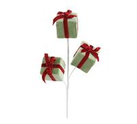 Generisch 2025 Conseils de décoration de Noël pour arrangements floraux festifs, projets de bricolage (A, 45 cm)