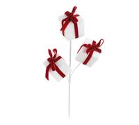 Generisch 2025 Conseils de décoration de Noël pour arrangements floraux festifs, projets de bricolage (B, 45 cm)