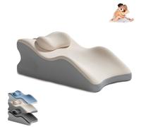 Generisch 2025 Coussin Sweet Spot Amélioré, Coussin de Couple Chiromonk, Angle de 27° - Position Parfaite, Coussin en Mousse à Mémoire de Forme Ergonomique en Coin pour le Soutien de la Posture de la
