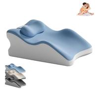 Generisch 2025 Coussin Sweet Spot Amélioré, Coussin de Couple Chiromonk, Angle de 27° - Position Parfaite, Coussin en Mousse à Mémoire Ergonomique en Coin pour le Soutien de la Posture de la Taille et