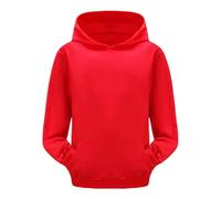 Generisch 2025 Enfants Tout-petits Garçons Filles Manches Longues Imprimé Sweat à Capuche Chaud Pull Tops Enfants Tenues Survêtement Pull Bébé Fille 62, rouge, 10-11 ans