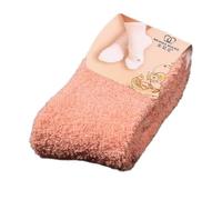 Generisch 2025 - Femmes Hiver Couleur Chaude Chaussettes de Sol Lit Principal Chaussettes Douces Chauffantes 36, marron, taille unique