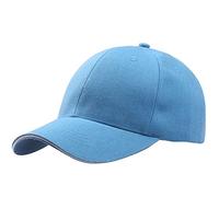 Generisch 2025 Hystérésis Baseball Hommes Réglable Femmes Chapeau Hip-Hop Casquettes de Baseball, bleu ciel, taille unique