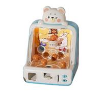 Generisch 2025 Machine de basket-ball électronique avec motif dinosaure Affichage des points - Mini sport d'intérieur pour tous les âges Un excellent jeu ! (B, taille unique)