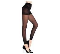 Generisch 2025 Mode Femme Décontractée Legging Transparent Sans Pied Collants Minces Bas Pour Jarretelles Couleur Chair, Noir , M