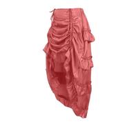Generisch 2025 Robe gothique pour femme Halloween danse folklorique spectacle robe Shikamaru Cosplay Costume, rouge, XL
