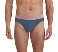 Generisch 2025 Sous-vêtements pour homme - Sous-vêtements triangles d'été pour homme - Double tissu - Sans couture - Bas fins pour un confort ultime - Boxer en coton pour homme, bleu, XXL