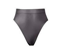Generisch | 2025 super haute taille lisse tanga pantalon t mince transparent populaire sous-vêtements femmes enceintes, gris, M