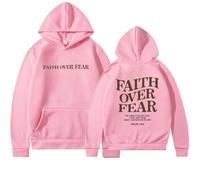 Generisch 2025 Sweat à capuche décontracté et confortable réversible à manches longues avec lettre imprimée pour femmes sac chat pull avec poche, rouge, XL