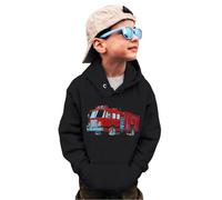 Generisch 2025 Sweatshirts Garçon Col Rond Truckshirt Dinosaure Manches Longues Pull Tops T-shirts Réversible Paillettes Pulls Garçons, Noir , 9-10 ans