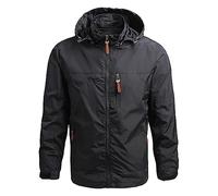Generisch _2025 Veste fine d'hiver amovible pour homme avec tête de mort, Noir , 3XL