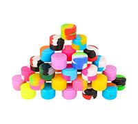 Generisch 2026 2 ml 1 pièce Utilisez des récipients de cire en silicone antiadhésifs Container pour l'entretien de la maison et les organisateurs (multicolore, taille unique)