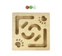 Generisch 2026 2026 11 Puzzle à gratter pour chat : stress alternatif causé par les limes à ongles ponceuses, enrichissement de limes à ongles de chat avec 2 balles (blanc, 32 x 32 cm)