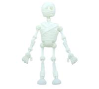 Generisch 2026 Aimant de réfrigérateur imprimé 3D amusant, mini aimants de réfrigérateur avec articulations, casier de réfrigérateur humain coloré, décorations d'Halloween (bleu, taille unique)