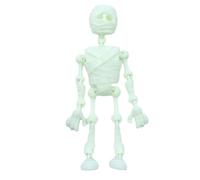 Generisch 2026 Aimant de réfrigérateur imprimé 3D amusant, mini aimants de réfrigérateur avec articulations, casier de réfrigérateur humain coloré, décorations d'Halloween (vert, taille unique)