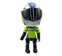 Generisch 2026 Alliage Motocycliste Modèle de Voiture Jouet Transformable Apprentissage Pédagogique pour Enfants et Personnes âgées Jeu Intérieur Extérieur (A, Taille unique)