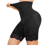 Generisch 2026 Body gainant pour femme avec porte-jarretelles et patte de boutonnage, Noir , L