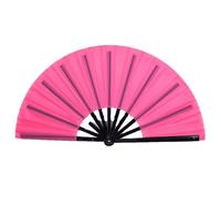 Generisch 2026 Boots On The Ground Éventail à main pliable Country Line Dance Grand accessoire de danse pour événements en plein air Danseurs enthousiastes (32 cm)