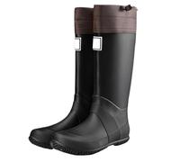 Generisch 2026 Bottes de pluie pour homme, en plein air, randonnée, camping, chaussures antidérapantes, talon bas, confortables, pour toutes les saisons, durables, semelle antidérapante, Noir , 41 EU
