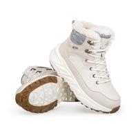 Generisch 2026 Bottes de randonnée isolées thermiquement de hauteur moyenne pour les randonnées en plein air et l'hiver avec soutien de la voûte plantaire pour un trekking optimal, Blanc., 37 EU