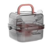 Generisch 2026 Cage à hamster à double paroi portable pour les voyages en plein air avec beaucoup d'espace (A, 20 x 20 cm)