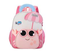 Generisch 2026 Cartoon Little Crab Sac à dos mignon pour enfant de 3 à 6 ans, polyvalent à la maternelle et à l'école (taille unique)