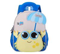 Generisch 2026 Cartoon Little Crab - Sac à dos mignon pour enfant de 3 à 6 ans - Polyvalent - Utilisable à la maternelle et à l'école (bleu clair, taille unique)