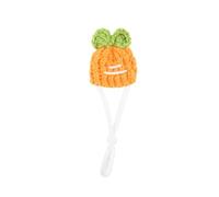 Generisch 2026 Chapeau de cochon fait à la main, accessoire de photo mignon en tricot pour petit hamster écureuil (A, 7 x 4 cm)