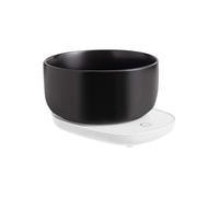 Generisch 2026 Chauffage Alimentaire Blanc/Noir Nourriture Thermique pour Chat Bol de Nourriture Température Bol Intelligent USB Distributeur de Nourriture Chaude pour (Noir, Taille Unique)