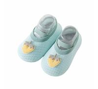 Generisch 2026 Chaussettes pour bébé avec semelle souple et confortable pour tout-petits garçons filles de 1 mois à 4 ans antidérapantes pour intérieur extérieur toutes saisons, Vert. 2, XL