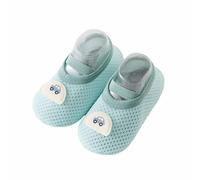 Generisch 2026 Chaussettes pour bébé avec semelle souple et confortable pour tout-petits garçons filles de 1 mois à 4 ans antidérapantes pour intérieur extérieur toutes saisons, Vert. 1, M