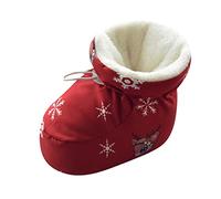 Generisch 2026 Chaussures pour bébé en coton avec semelle veloutée pour les pieds épais et chauds, mignons, pas devant les portes, a, 20 EU