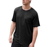 Generisch 2026 - Chemise pour homme avec dos et épaules - Récupération peut se déchirer - Manches courtes - Bouton latéral ouvert - Vêtements de dialyse - Hauts pour homme - Tumblr, Gy1., XXL
