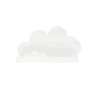 Generisch 2026 Cloud flottant, rangement moderne pour salon, chambre à coucher, chambre d'enfant, meuble décoratif d'organisation de l'espace (blanc, taille unique)