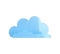 Generisch 2026 Cloud flottant, rangement moderne pour salon, chambre à coucher, chambre d'enfant, meuble décoratif d'organisation de la pièce (bleu, taille unique)