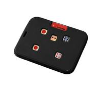 Generisch 2026 Cube mécanique portable avec bouton poussoir pour jeux de société fêtes - Facteur de stress unique (B, taille unique)