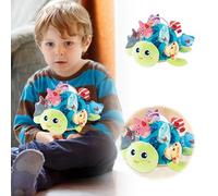 Generisch 2026 - Doudou - Jouet animal - Poupée de jeu éducative pour bébé - Peut être mâchée - 0 à 6 ans (C, 30 x 27 cm)