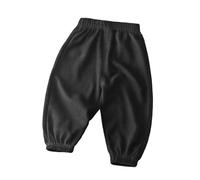 Generisch 2026 Enfants Automne Arrivée Garçons Filles Pantalons Décontractés Bébé Mode Tout Long Pantalons Enfants 0 9 ans, Noir , 3 ans