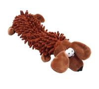 Generisch 2026 Friandises à mâcher dures, grinçantes pour les dents, durables, adaptées aux masticateurs agressifs, soins interactifs pour petits chiens de grande taille, marron 25 cm