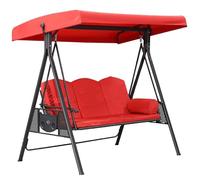 Generisch 2026 Housse de rechange universelle pour balancelle de jardin comme protection résistante aux intempéries (rouge, B)